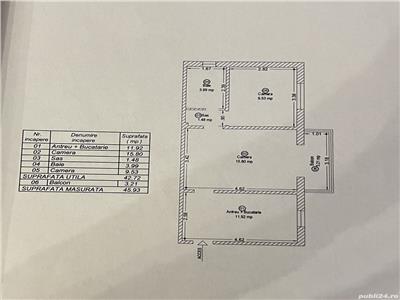 Apartament cu 2 camere in Zona Aradului.